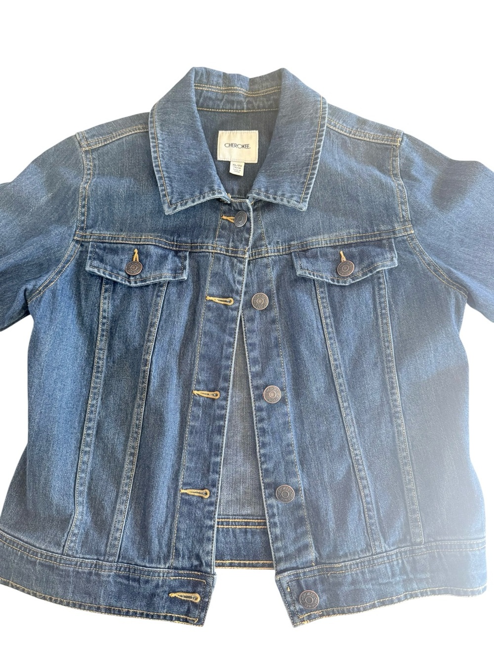 Cherokee Girls Denim Jacket XL 14/16